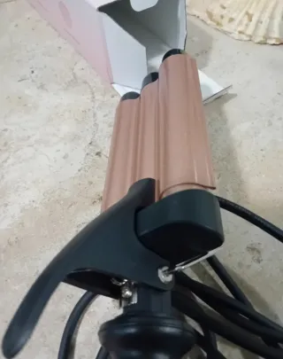 Planchas Ondas Agua Negro/Dorado