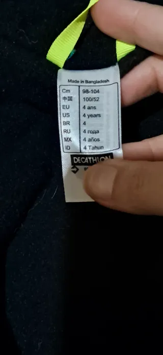 Mono de nieve niño 4/5 años Wedze