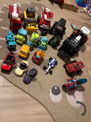 Lote Coches y Tractores Juguete Niños