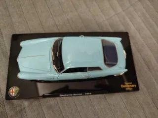 Modellino Alfa Romeo Giulietta Sprint 1954
