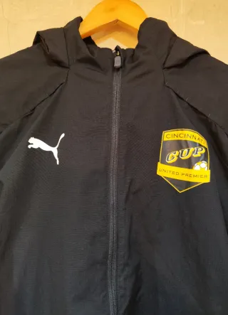 Chaqueta Deportiva Puma Raincell Negra Deportiva