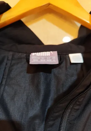 Chaqueta Deportiva Puma Raincell Negra Deportiva