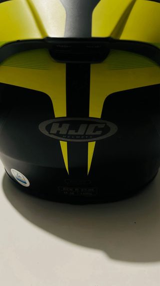 Casco HJC FG-ST Negro y Amarillo