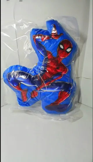 Cuscino Spiderman Blu/Rosso Tessuto