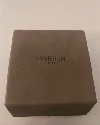 Mabina collana infinito argento
