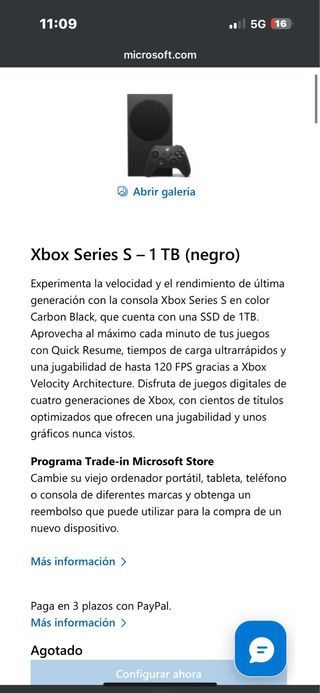 Xbox Series S Carbon Black edicion