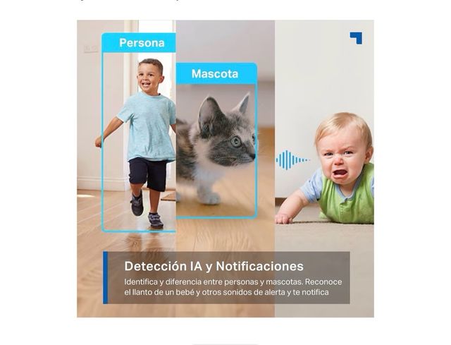 Cámara Seguridad TP-Link Tapo C225 2K Wi-Fi 6