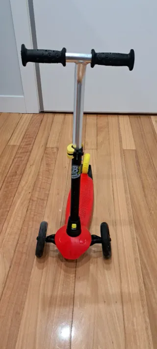 Patinete Oxelo 3 Ruedas Rojo