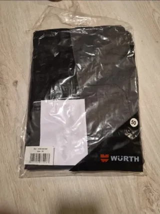 Pantalón de trabajo Würth talla 50 gris y negro