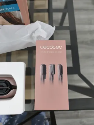 Cecotec Airlisse 2 en 1 Negro/Rosa