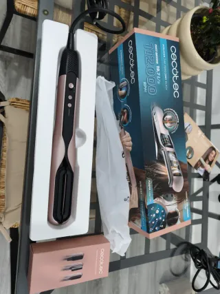 Cecotec Airlisse 2 en 1 Negro/Rosa