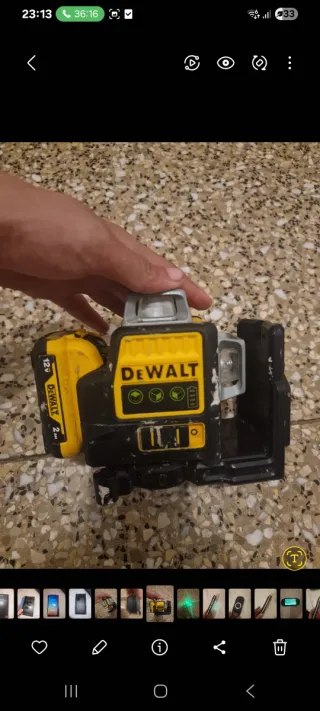 Nivel Láser DeWalt 12V