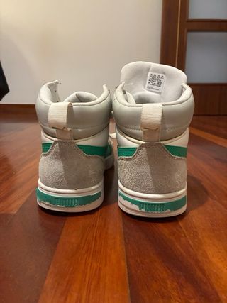 Zapatillas Puma Talla 42.5 Blanco/Verde
