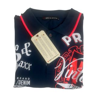 Talla XL. Polo manga corta de algodón CIPO & BAXX