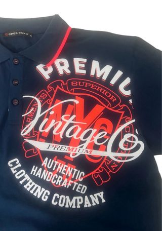 Talla XL. Polo manga corta de algodón CIPO & BAXX