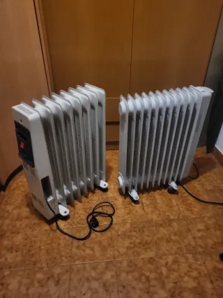 2 Radiadores Eléctricos