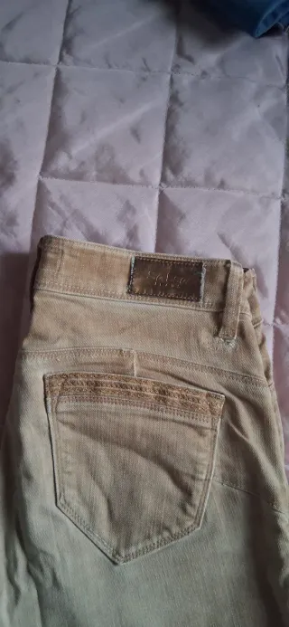 Calças de ganga Salsa bege