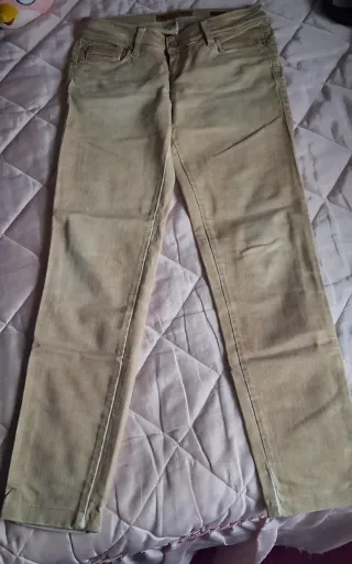 Calças de ganga Salsa bege