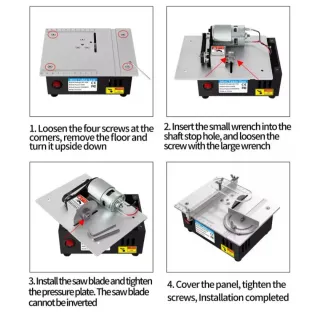 Mini sierra circular BL Motor 96W 5000rpm