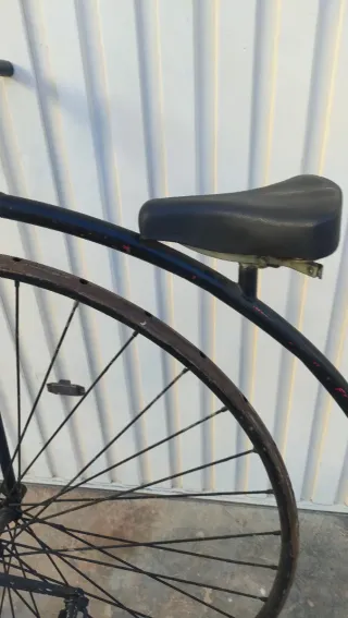 Bicicleta Biciclo Velocípedo Rueda Alta Antigua