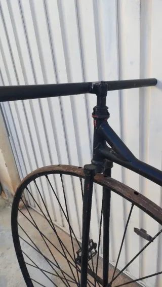 Bicicleta Biciclo Velocípedo Rueda Alta Antigua