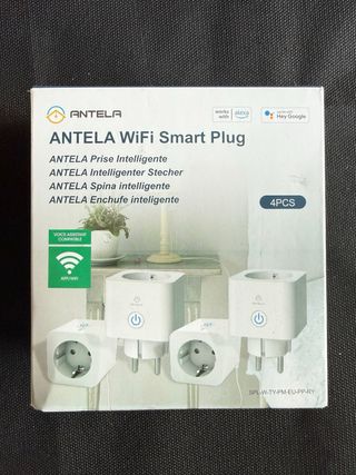 Pack 4 Enchufes Inteligentes Wifi 16A