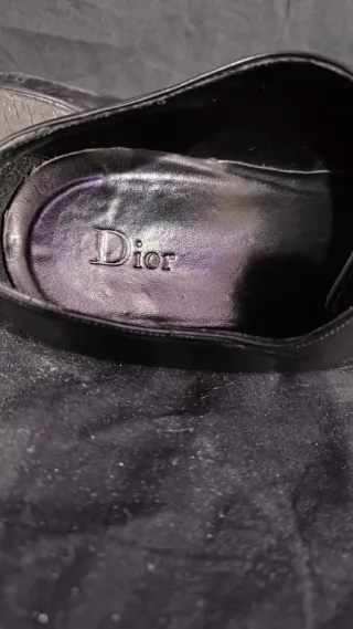 Zapatos Dior Derbies Piel Negra
