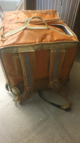 Mochila just eat para reparto