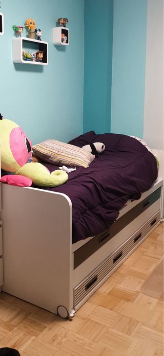 Cama nido con cajones