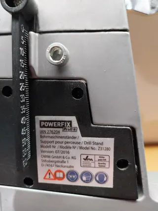 Suporte Berbequim Coluna