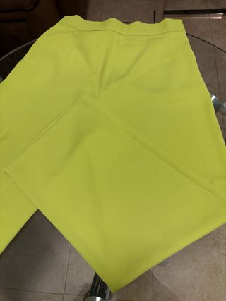 Conjunto Jona & Candela fiesta verde y beige