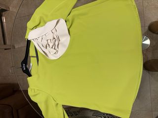 Conjunto Jona & Candela fiesta verde y beige