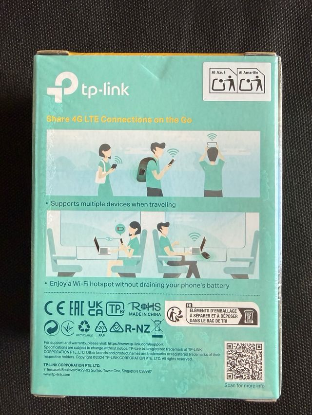Router 4G Móvil TP-Link M7000 WiFi