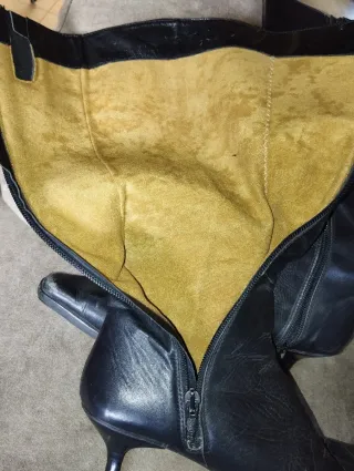 Botas altas de mujer negras