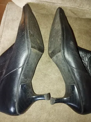 Botas altas de mujer negras