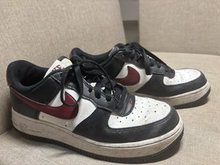 Scarpe Nike Air Force 1 - Nero, Rosso, Bianco