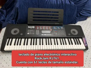 Teclado RockJam RJ761 61 teclas
