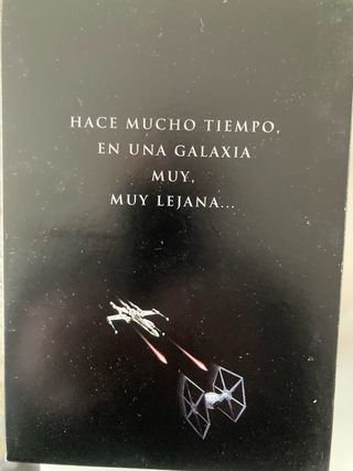 Pack las 6 peliculas en dvd de Stars Wars