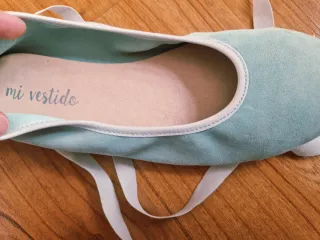 Zapatos de niña con cintas