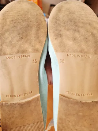 Zapatos de niña con cintas