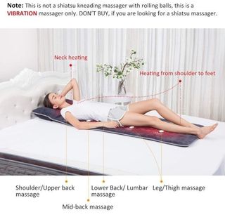 Snailax Colchoneta de Espuma de Memoria con Calor