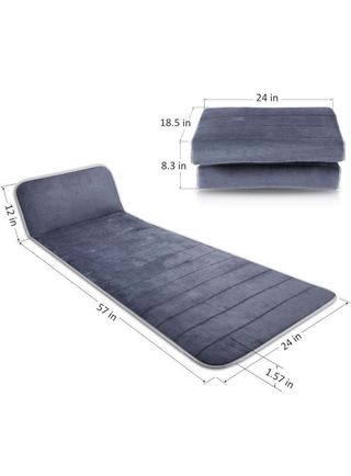 Snailax Colchoneta de Espuma de Memoria con Calor