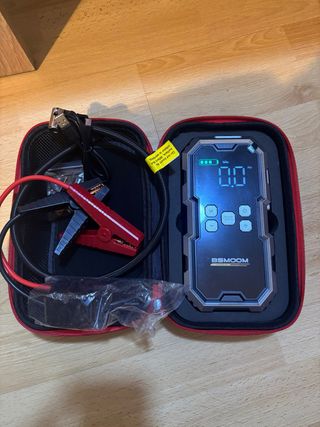 Arrancador Batería Coche con Compresor