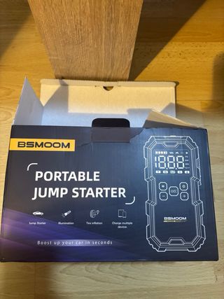 Arrancador Batería Coche con Compresor