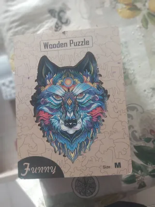 Puzzle de Madera Lobo Funny Talla M
