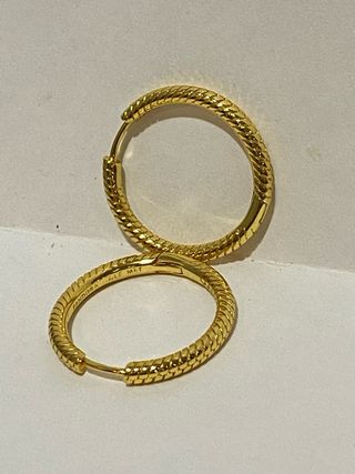 Pendientes Aro Pandora Dorados