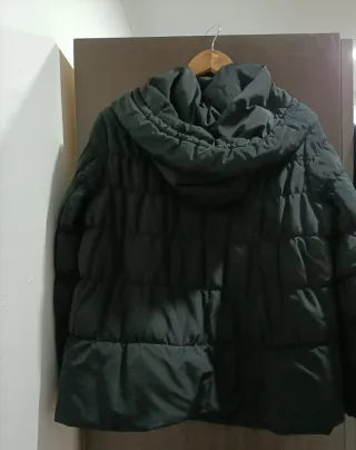 Chaquetón Purificación Garcia Negro/Verde