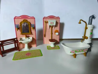 Playmobil Baño Antiguo Muebles