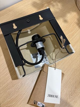 Apliques de pared Zara Home lino