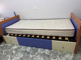 Cama nido con colchón